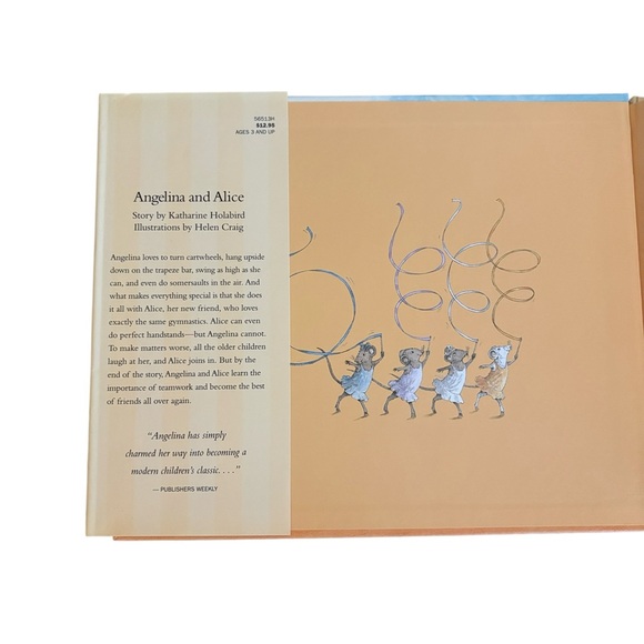 Angelina and Alice Children's Book Hardcover Angelina Ballerina Series - Picture 3 of 4